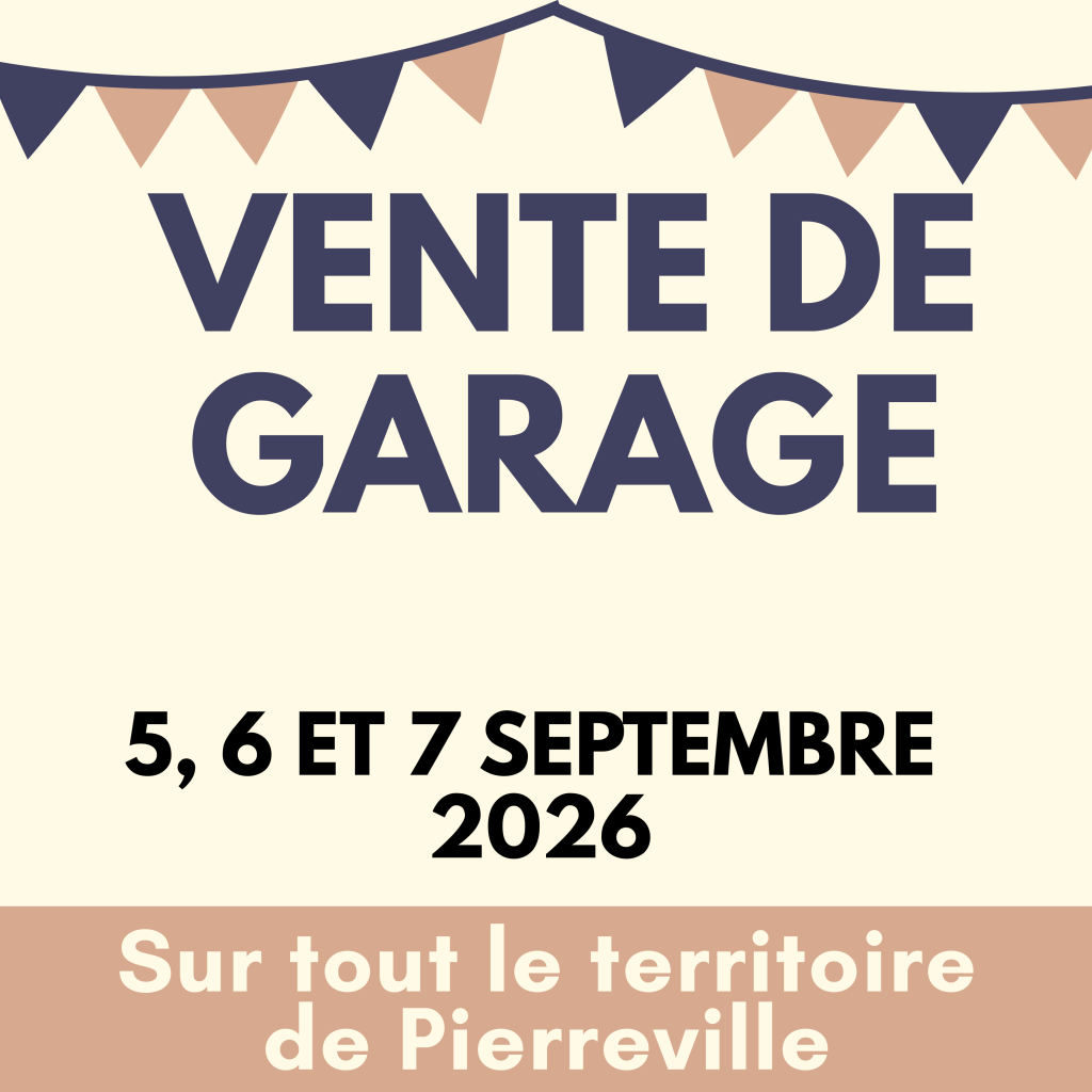 vente de garage 2025